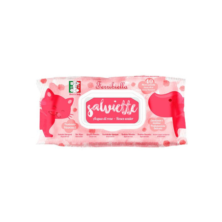 Ferribiella Salviette Toalhitas de Água de Rosas