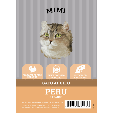 Mimi Grain Free Gato Adulto Peru e Frango
