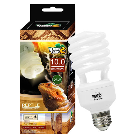 Lucky Herp Lâmpada UVB 26w 10.0