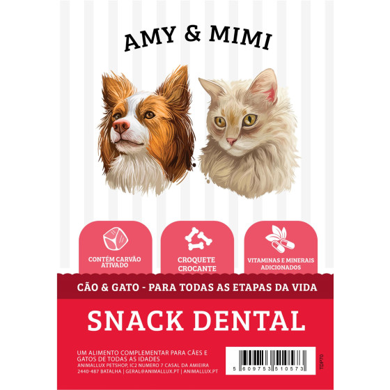 Amy & Mimi Snack Dental 70g