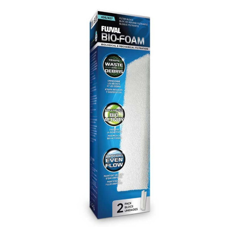 Fluval Carga Foamex Filtro Externo 406 / 407