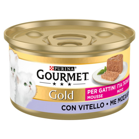 Purina Gourmet Gold Kitten Mousse Vitela