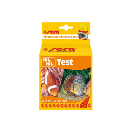 Sera Teste de Amónio/Amónia (NH4/NH3) 3x15ml