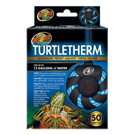 Zoo Med TurtleTherm Aquatic Turtle Heater 50W