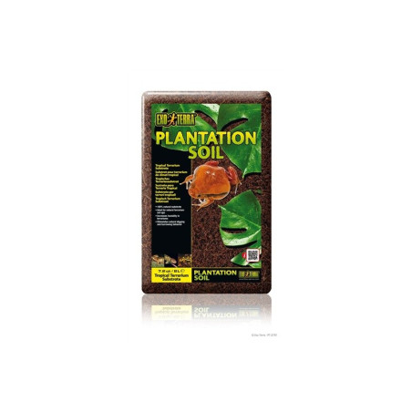 Exo Terra Plantation Soil Substrato Plantação Répteis 8 lts