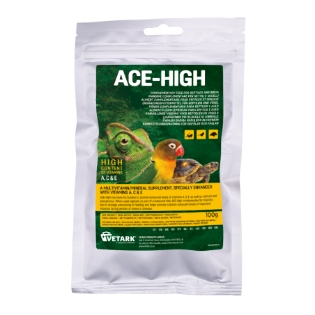 Vetark ACE High- Suplemento Multivitaminico / Mineral Enriquecido com Vitaminas A, C e E, Cálcio e Fósforo