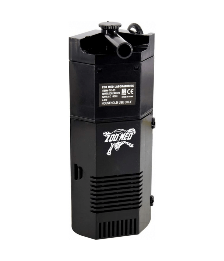 Zoo Med TurtleClean 20 Filtro p/ Tartarugas Aquáticas até 75 lts