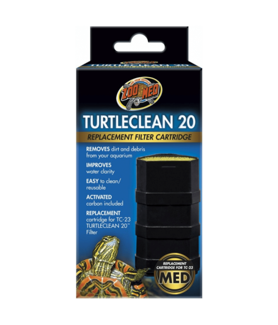 Zoo Med TurtleClean 20 Filtro p/ Tartarugas Aquáticas até 75 lts