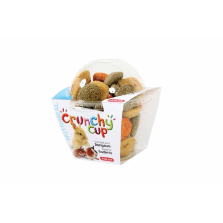 Zolux Crunchy Cup Nature Biscoitos Cenoura e Alfalfa 200 gr