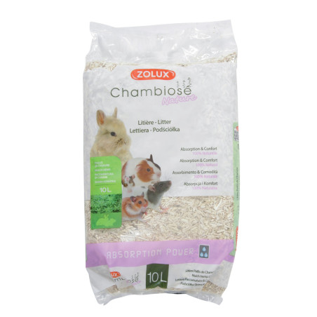 Zolux Chambiose Natural Litter Sanitário para Pequenos Mamíferos