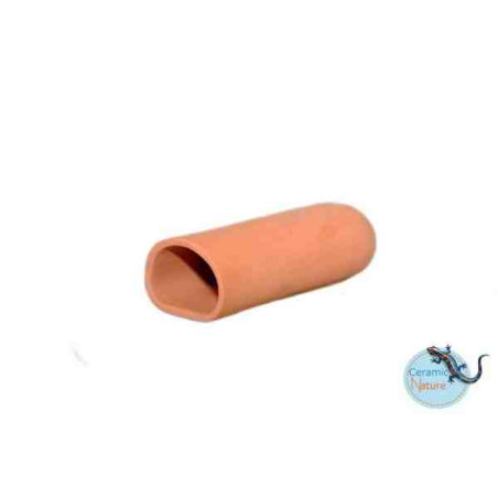 Ceramic Nature Toca Cave Medium Round Red 11x3x2.5 cm