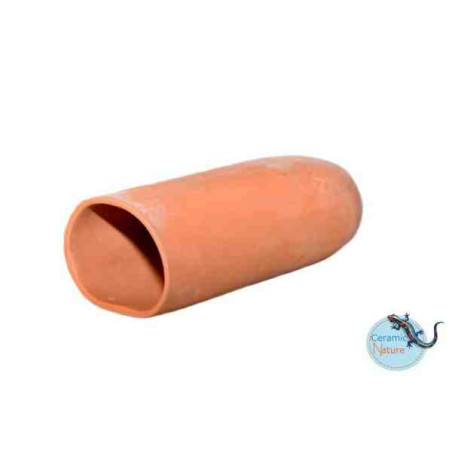 Ceramic Nature Toca Cave XLarge Round Red 17.5x7.5x6 cm