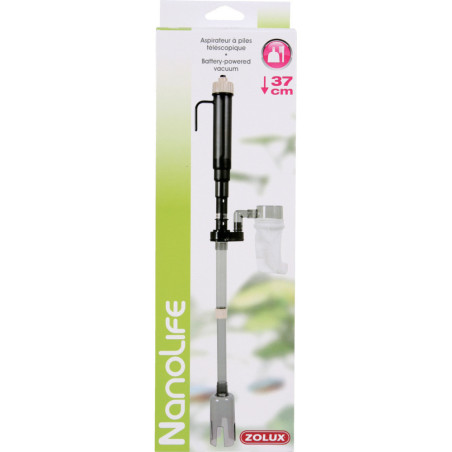 Zolux Aspirador Telescópico com Pilhas