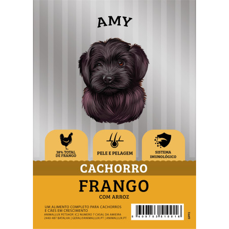 Amy Super Premium Cachorro Puppy Frango & Arroz