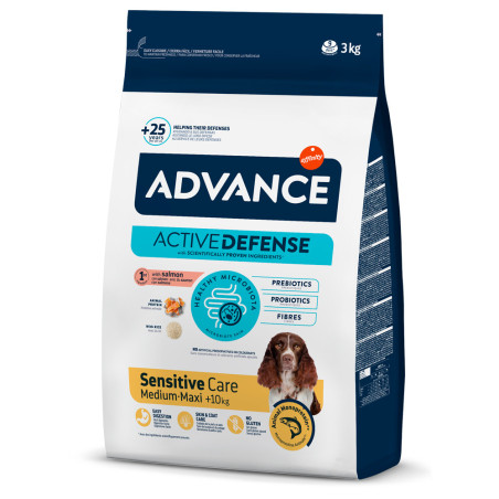 Advance Cão Medium/Maxi Sensitive Adulto Salmão e Arroz