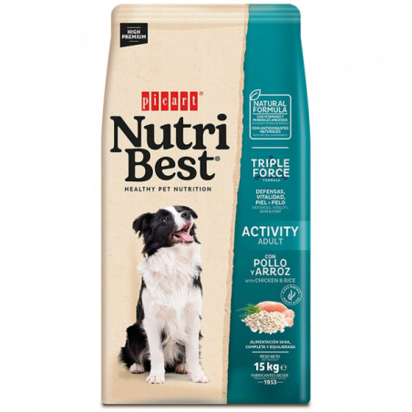 Nutribest Cão Adulto Activity Frango e Arroz