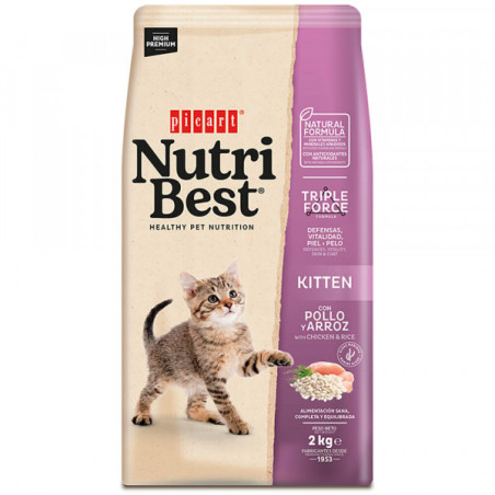 Nutribest Gato Kitten Frango e Arroz