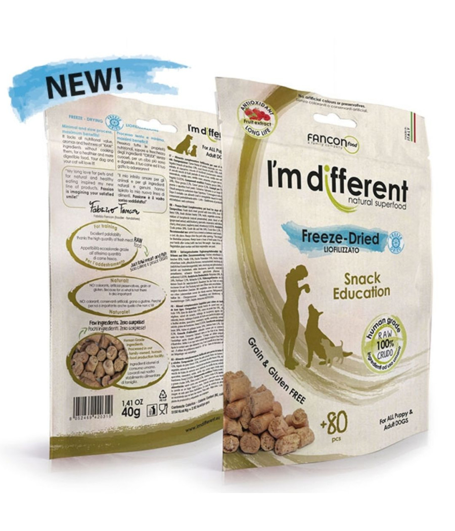 I'm Different Freeze-Dried Snack Education 40gr