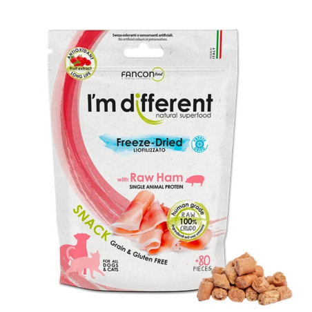 I'm Different Freeze Dried Snack Raw Ham