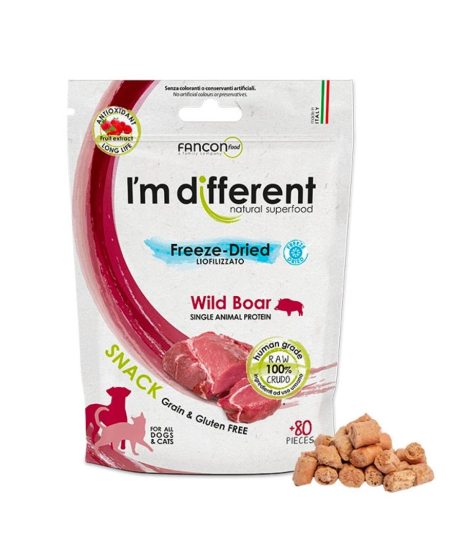 I'm Different Freeze-Dried Snack Wild Boar 40gr