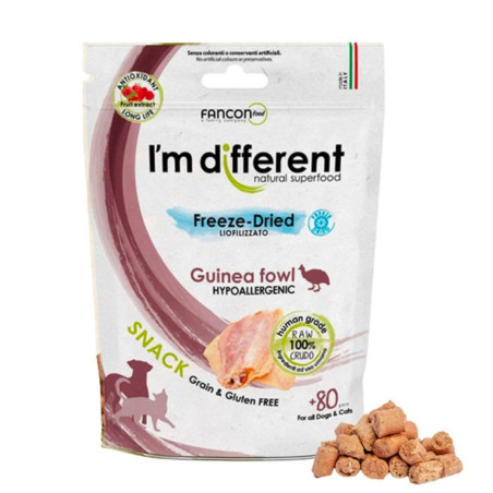 I'm Different Freeze Dried Snack Guinea Fowl