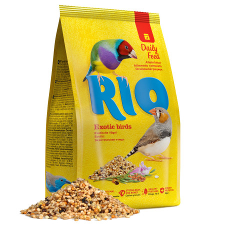 RIO Alimento Diário para Aves Exóticas