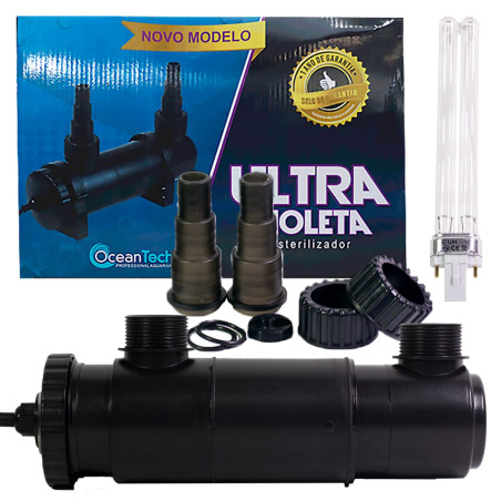 Ocean Tech Filtro UV 5w até 2000 litros