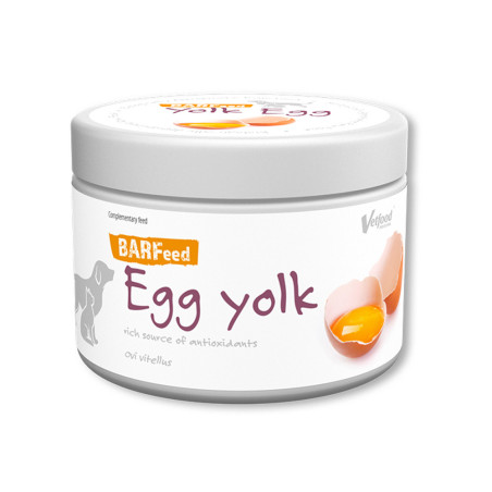 VetFood BARFeed - Suplemento de gema de ovo para cães e gatos