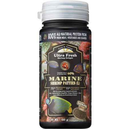 Azoo Ultra Fresh Marine Shrimp Paties (L)