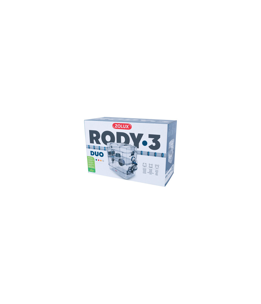 Zolux Gaiola Rody.3 Duo Azul