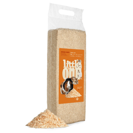 Little One Aparas de Madeira Altamente Absorventes para Roedores