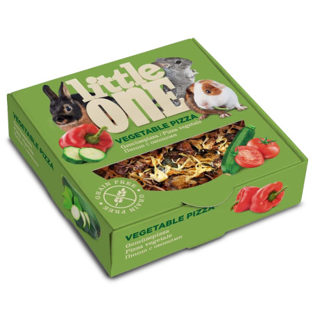 Little One Pizza de Vegetais para Roedores