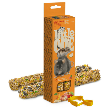 Little One Sticks de Frutas e Nozes para Roedores
