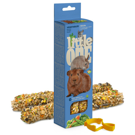Little One Sticks de Vegetais para Roedores