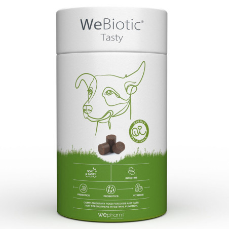 WePharm WeBiotic Tasty - Alimento Complementar para Cães e Gatos para a Saúde Intestinal