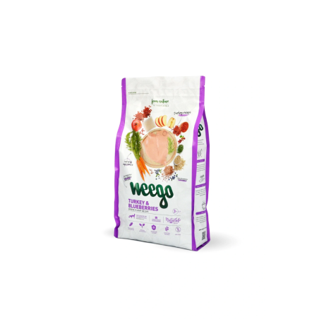 Weego Ração para Cão Senior Light Perú & Mirtilos