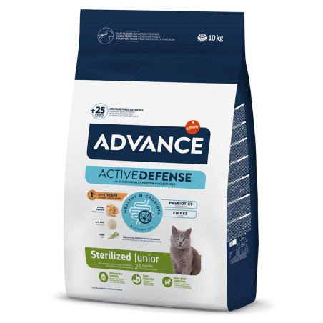 Advance Gato Kitten Esterilizado Frango e Arroz