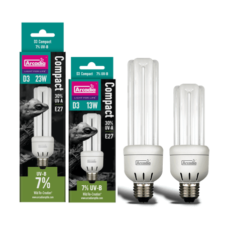 Lâmpada Compacta Arcadia 7% D3
