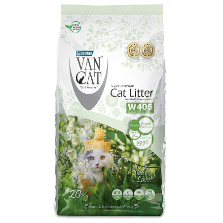 Areia Aglomerante para Gato W405 Van Cat