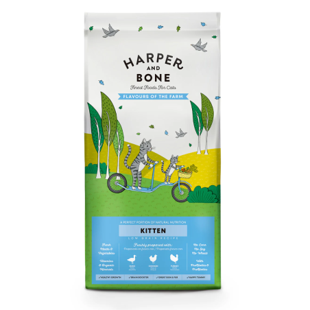 Ração Gatinho Kitten Flavours Farm Harper & Bone
