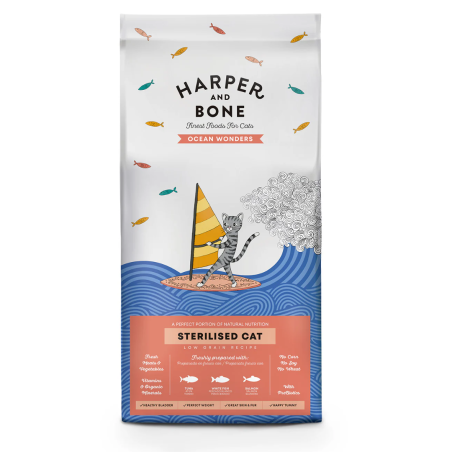 Harper & Bone Cat Sterilised Ocean Wonders