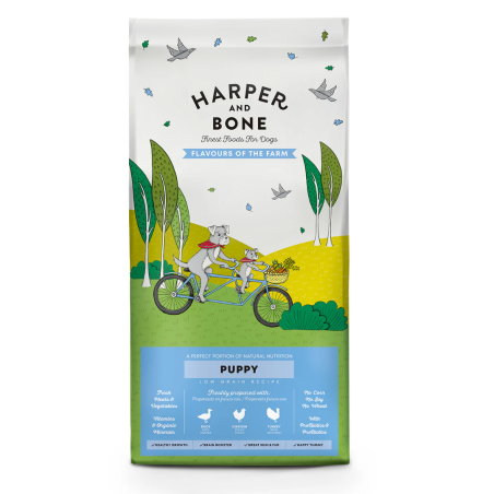 Harper & Bone Dog Puppy Flavours Farm