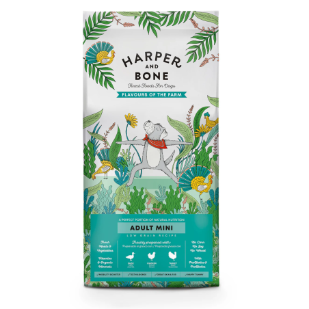 Harper & Bone Dog Adult Mini Flavours Farm