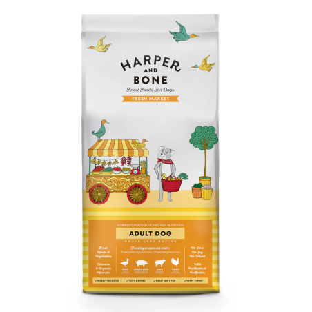Harper & Bone Dog Adult Medium & Large Fresh Market